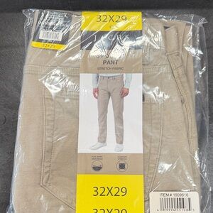 Jachs New York Men's Beige Stretch Chinos 32x29